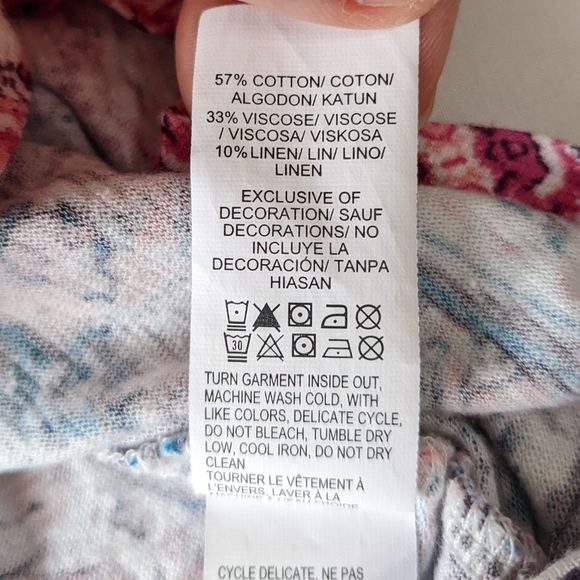 Lucky Brand Sleeveless Boho Top - Picture 7 of 7